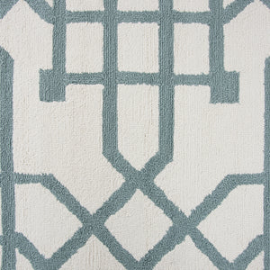 Rizzy Home Azzura Hill AH037A Off White Trellis/Geometric Area Rug