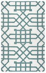 Rizzy Home Azzura Hill AH037A Off White Trellis/Geometric Area Rug