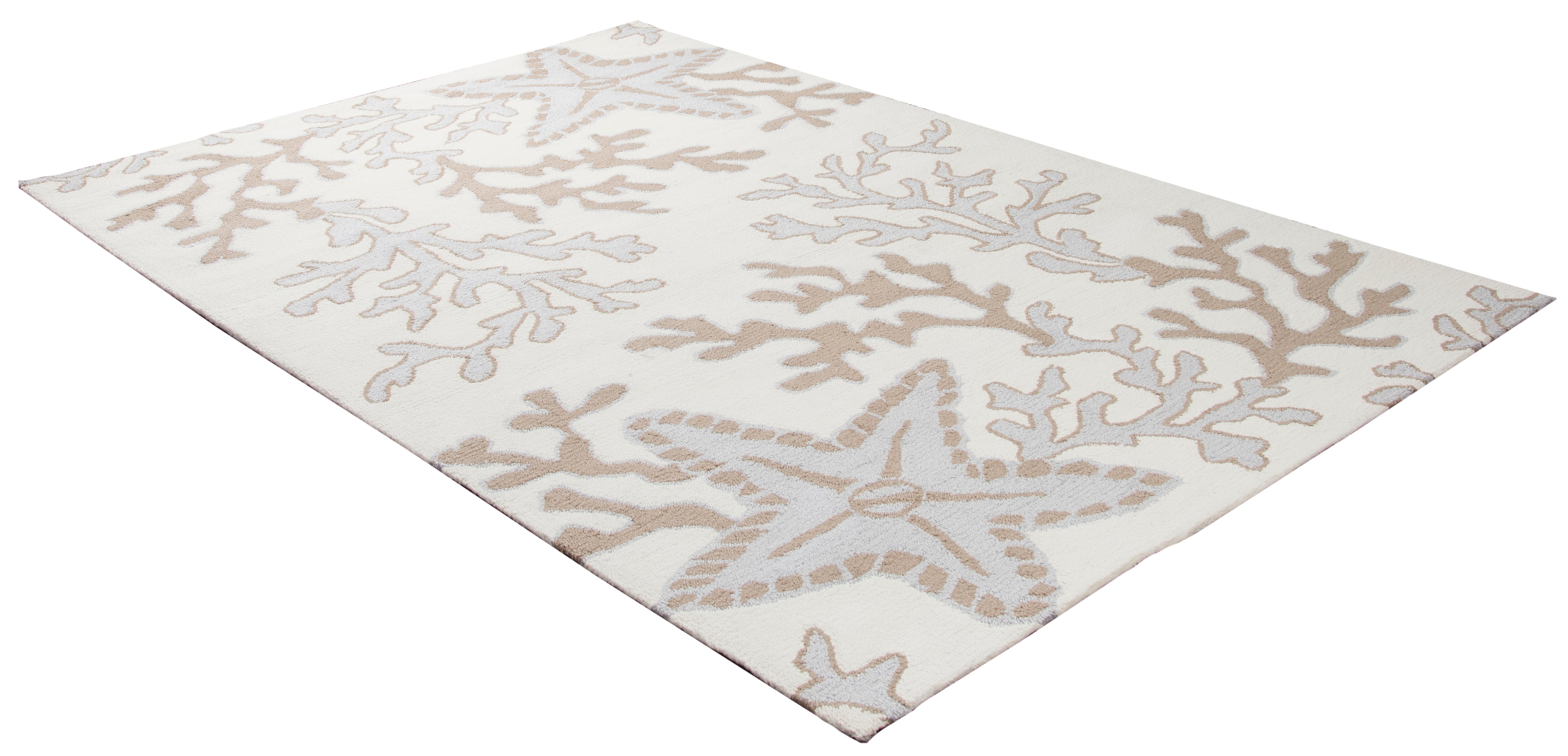 Rizzy Home Azzura Hill AH066A Off White Coastal Area Rug
