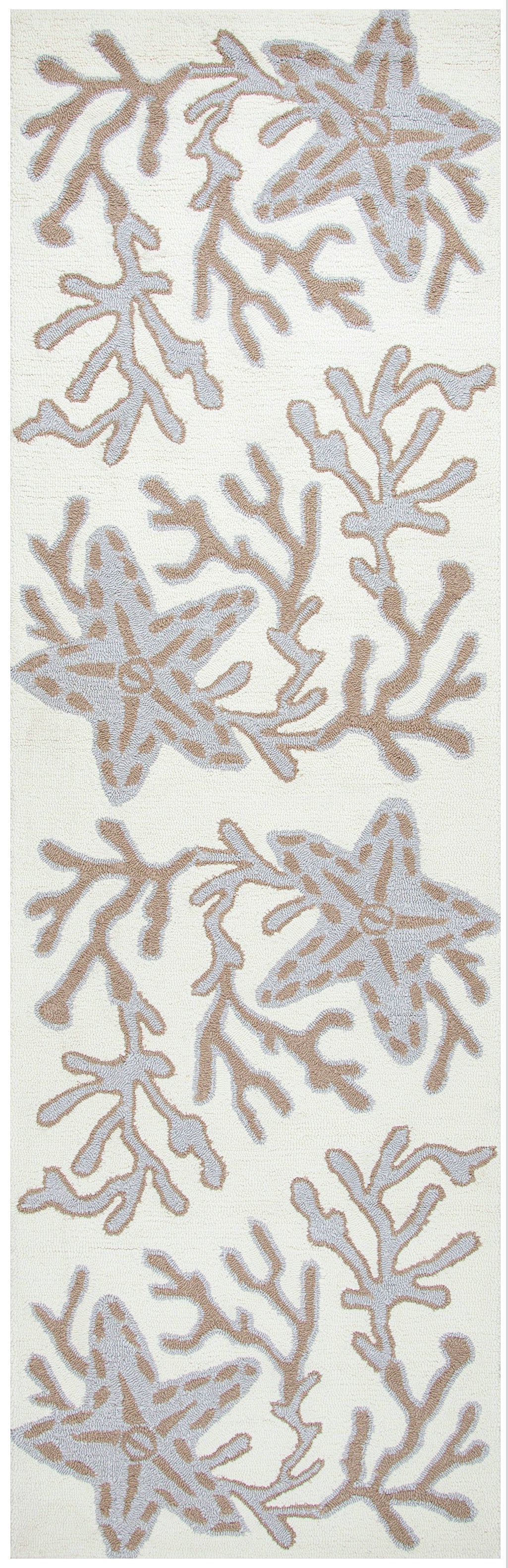 Rizzy Home Azzura Hill AH066A Off White Coastal Area Rug