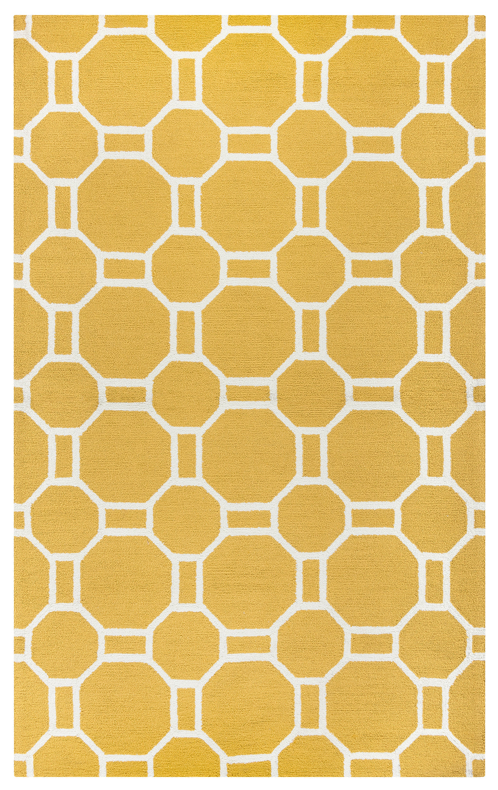 Rizzy Home Azzura Hill AH9786 Gold Geometric Area Rug
