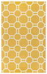 Rizzy Home Azzura Hill AH9786 Gold Geometric Area Rug