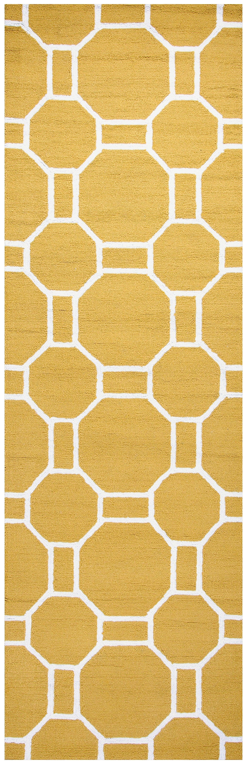Rizzy Home Azzura Hill AH9786 Gold Geometric Area Rug