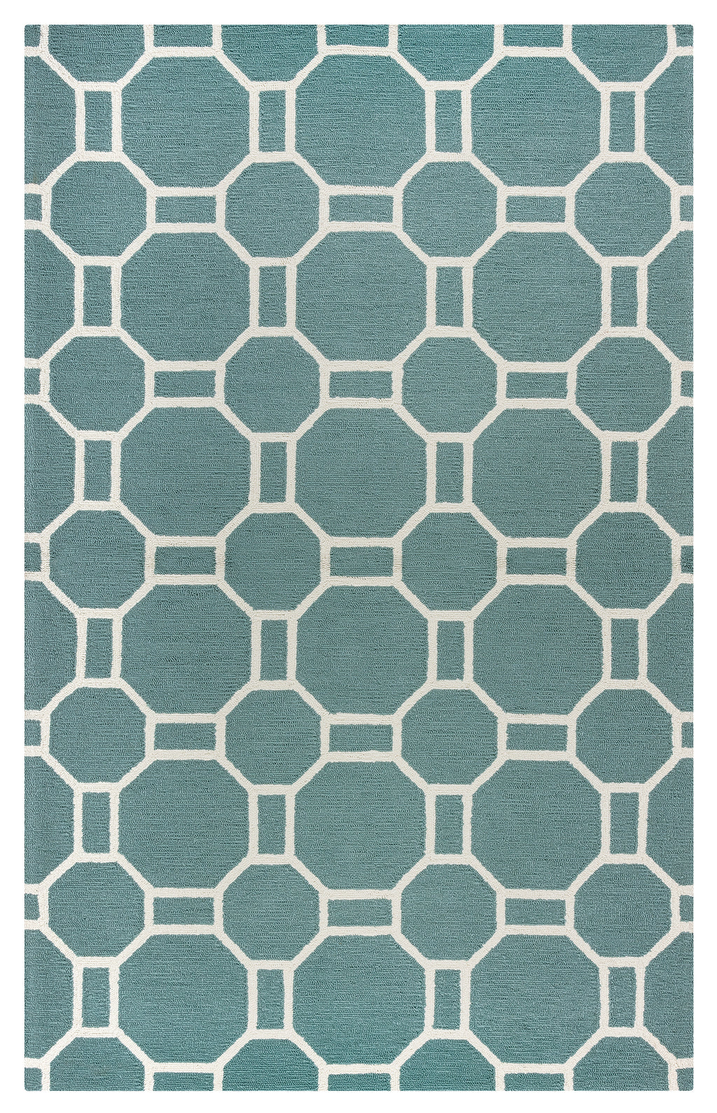 Rizzy Home Azzura Hill AH9934 Dark Sage Geometric Area Rug