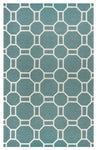 Rizzy Home Azzura Hill AH9934 Dark Sage Geometric Area Rug