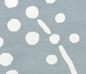 Rizzy Home Azzura Hill AH9936 Ivory Dots And Lines Area Rug