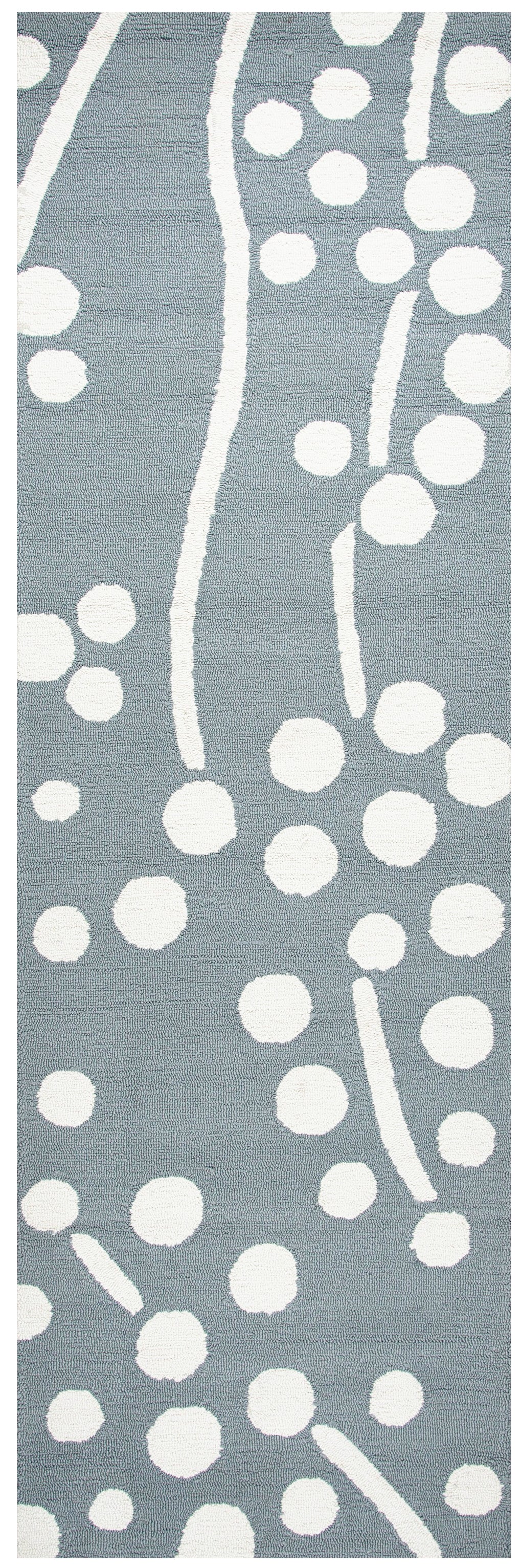 Rizzy Home Azzura Hill AH9936 Ivory Dots And Lines Area Rug
