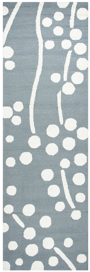 Rizzy Home Azzura Hill AH9936 Ivory Dots And Lines Area Rug