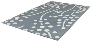 Rizzy Home Azzura Hill AH9936 Ivory Dots And Lines Area Rug