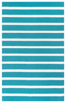 Rizzy Home Azzura Hill AH9939 Teal Strips Area Rug