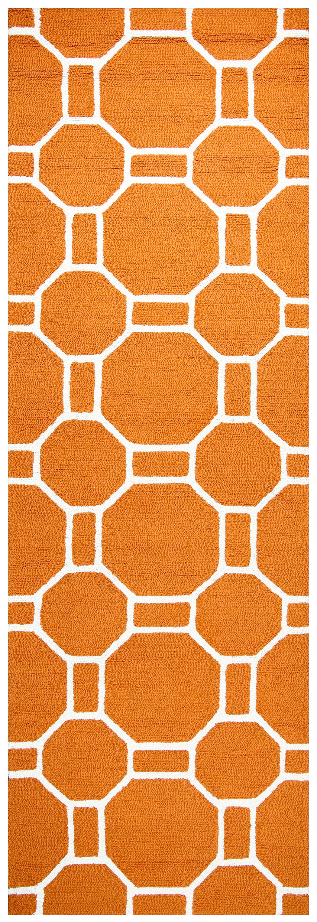 Rizzy Home Azzura Hill AH9943 Orange Geometric Area Rug