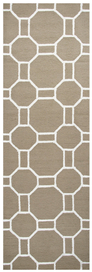 Rizzy Home Azzura Hill AH9947 Beige Geometric Area Rug