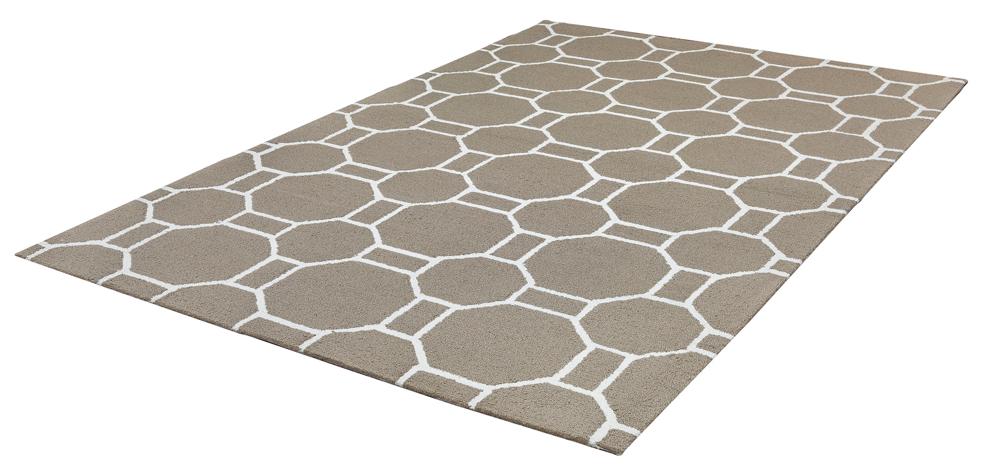 Rizzy Home Azzura Hill AH9947 Beige Geometric Area Rug