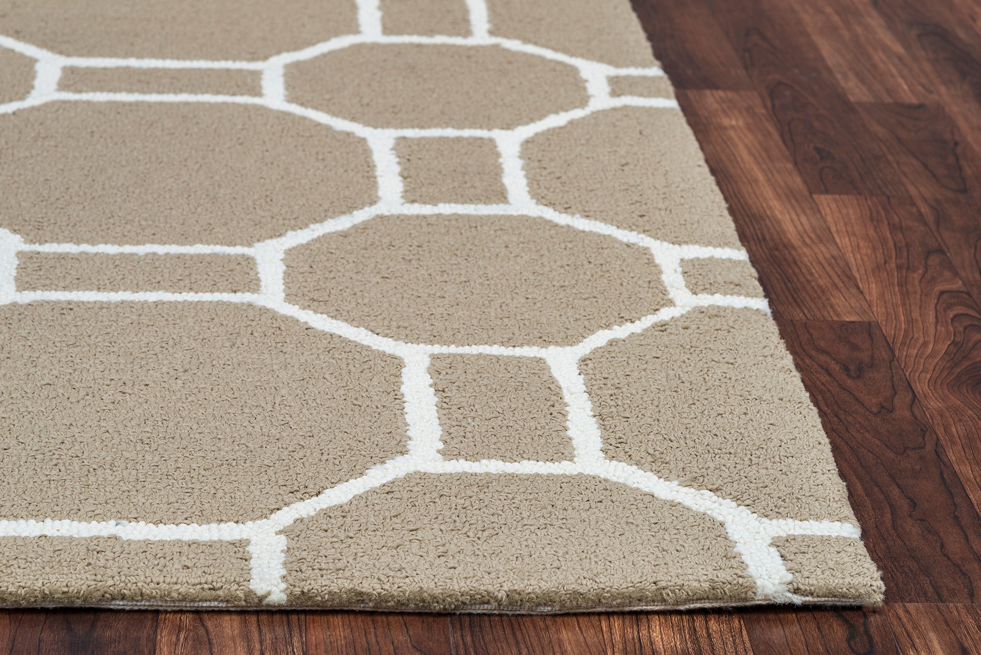 Rizzy Home Azzura Hill AH9947 Beige Geometric Area Rug