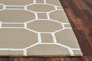 Rizzy Home Azzura Hill AH9947 Beige Geometric Area Rug