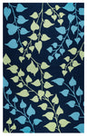 Rizzy Home Azzura Hill AH9965 Indigo Botanical Area Rug