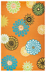 Rizzy Home Azzura Hill AH9973 Orange Floral Area Rug
