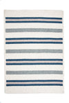 Colonial Mills Allure AL59 Polo Blue Stripes Area Rug