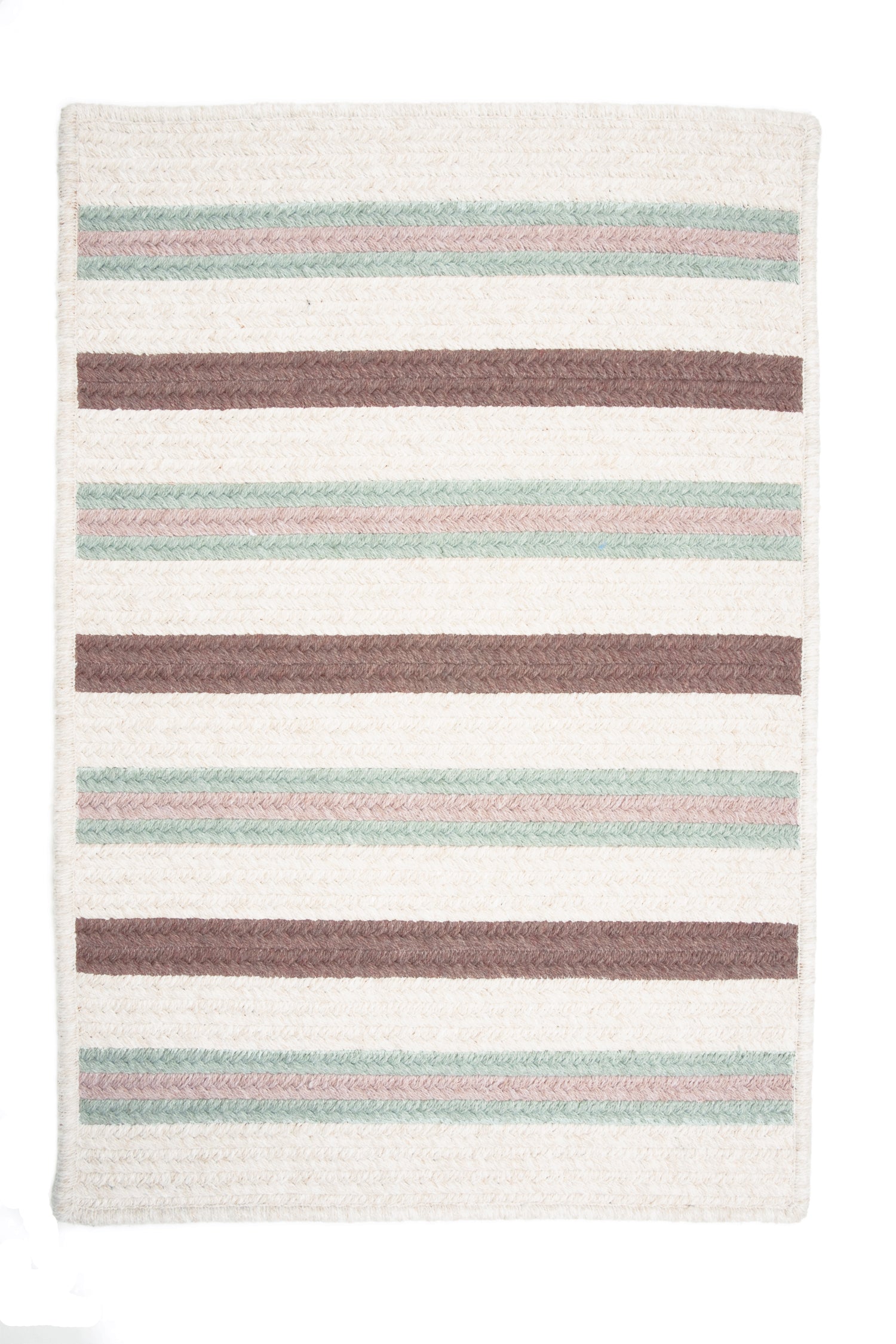 Colonial Mills Allure AL69 Misted Green Stripes Area Rug