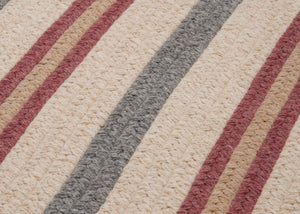 Colonial Mills Allure AL79 Mauveberry Stripes Area Rug