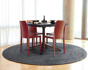 Anji Mountain Kerala Gray Jute Area Rug