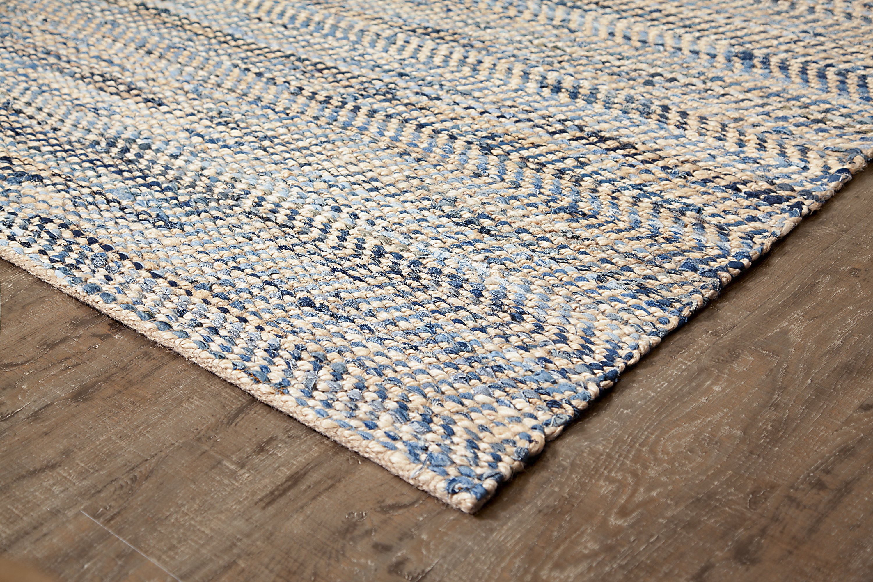 Anji Mountain Austin Denim & Jute Area Rug