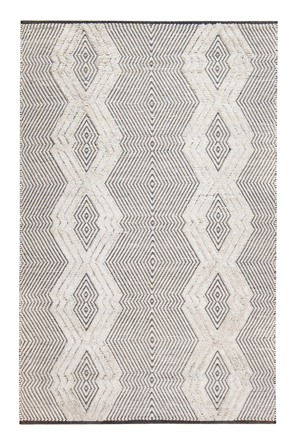 Anji Mountain Joni Tufted Tribal Area Rug