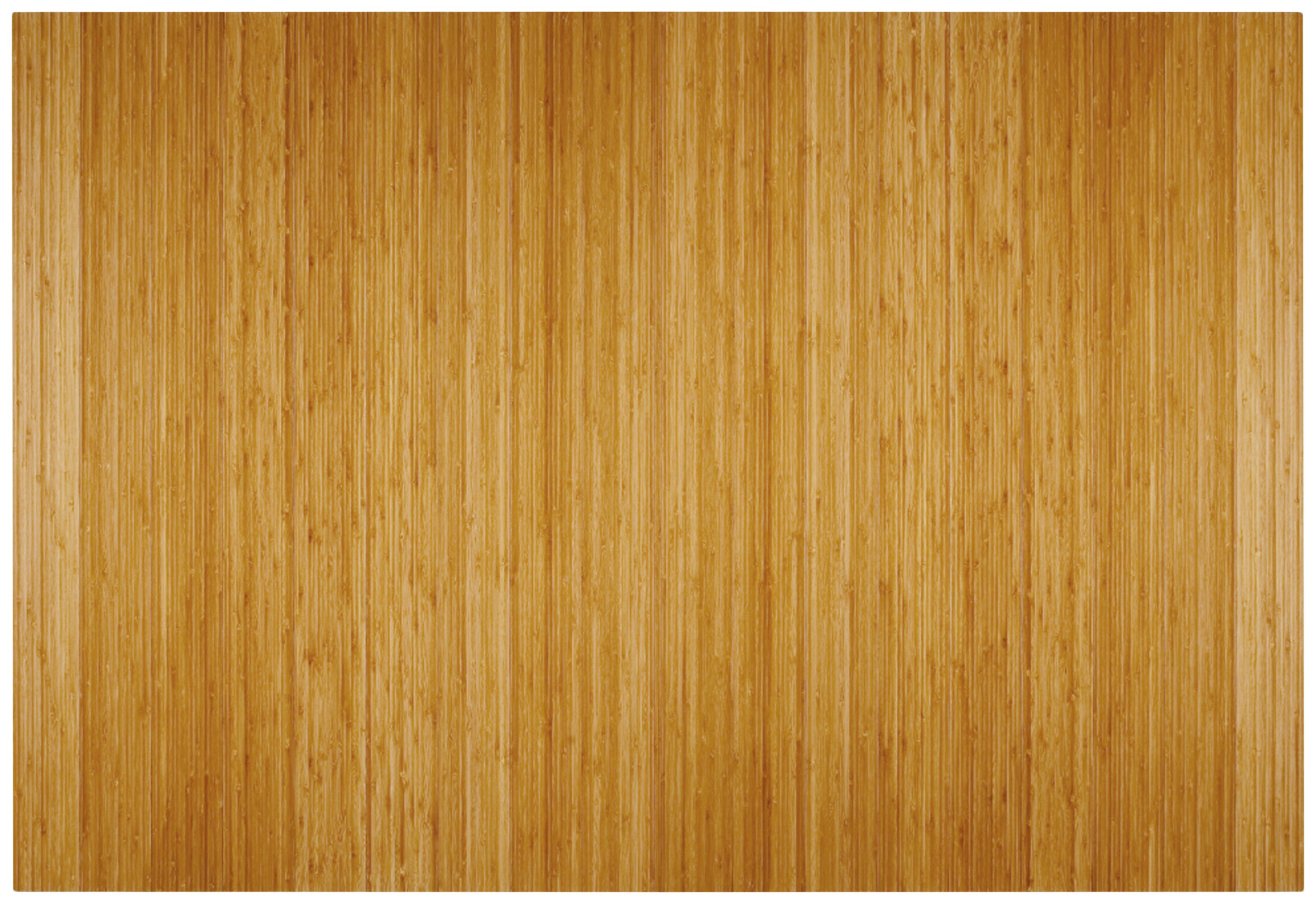 Anji Mountain Bamboo Deluxe Roll-Up Chairmat 72" x 48" no lip