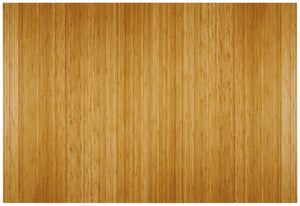 Anji Mountain Bamboo Deluxe Roll-Up Chairmat 72" x 48" no lip