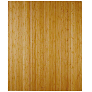 Anji Mountain Bamboo Deluxe Roll-Up Chairmat 43" x 48" no lip