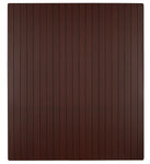 Anji Mountain Bamboo Roll-Up Chairmat 42" x 48" no lip