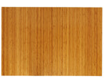 Anji Mountain Bamboo Roll-Up Chairmat 60" x 48" no lip