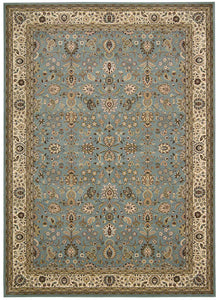 Kathy Ireland Antiquities Royal Countryside Slate Blue Area Rug by Nourison