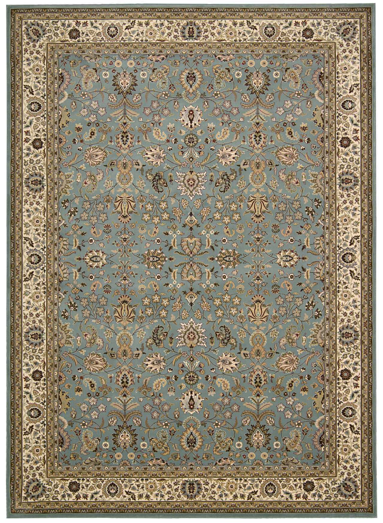 Kathy Ireland Antiquities Royal Countryside Slate Blue Area Rug by Nourison