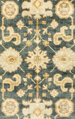Rizzy Home Aquarius AQ8831 Gray Border Area Rug