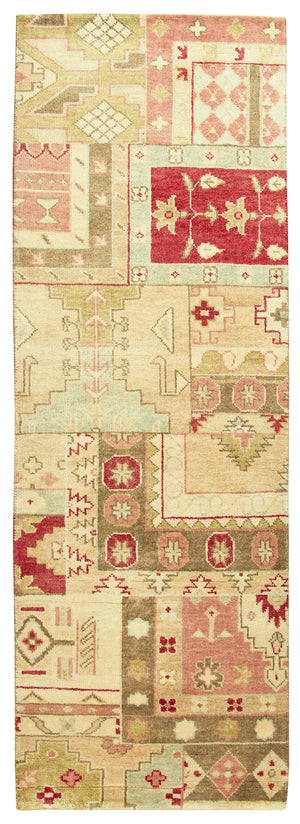 Rizzy Home Aquarius AQ8841 Burgundy Patchwork Area Rug