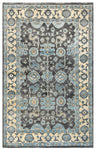 Rizzy Home Aquarius AQ8842 Blue Border Area Rug