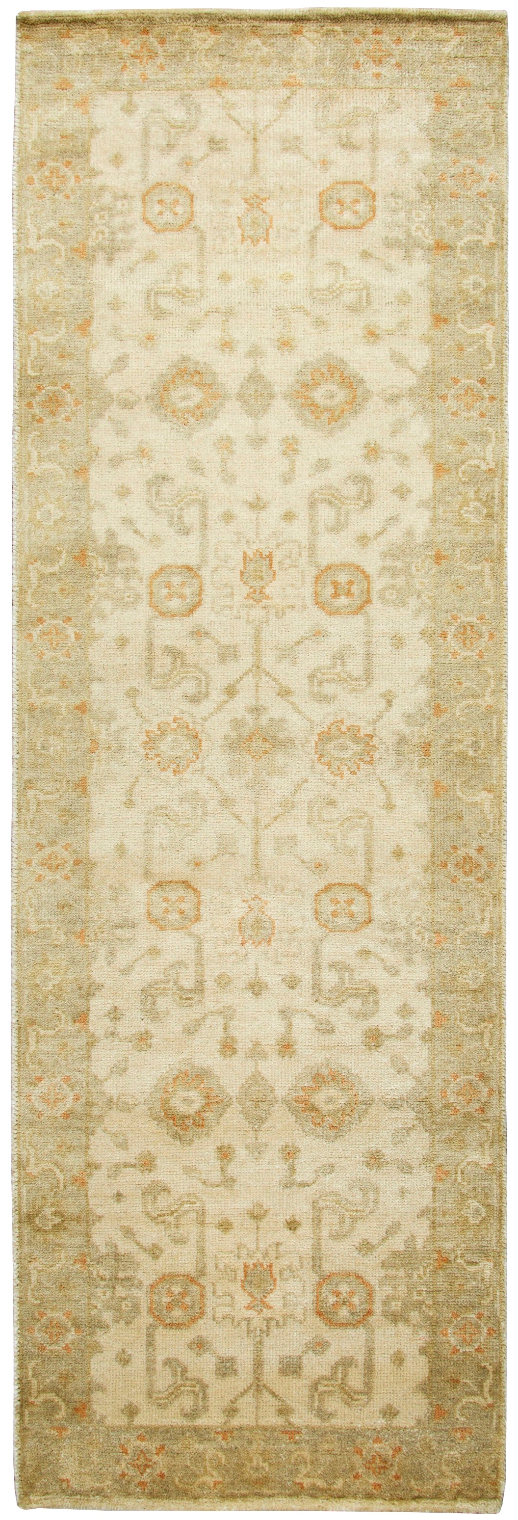 Rizzy Home Aquarius AQ8851 Ivory Border Area Rug