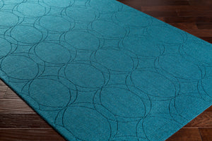 Surya Ashlee Solids and Tonals Blue ASL-1003 Area Rug