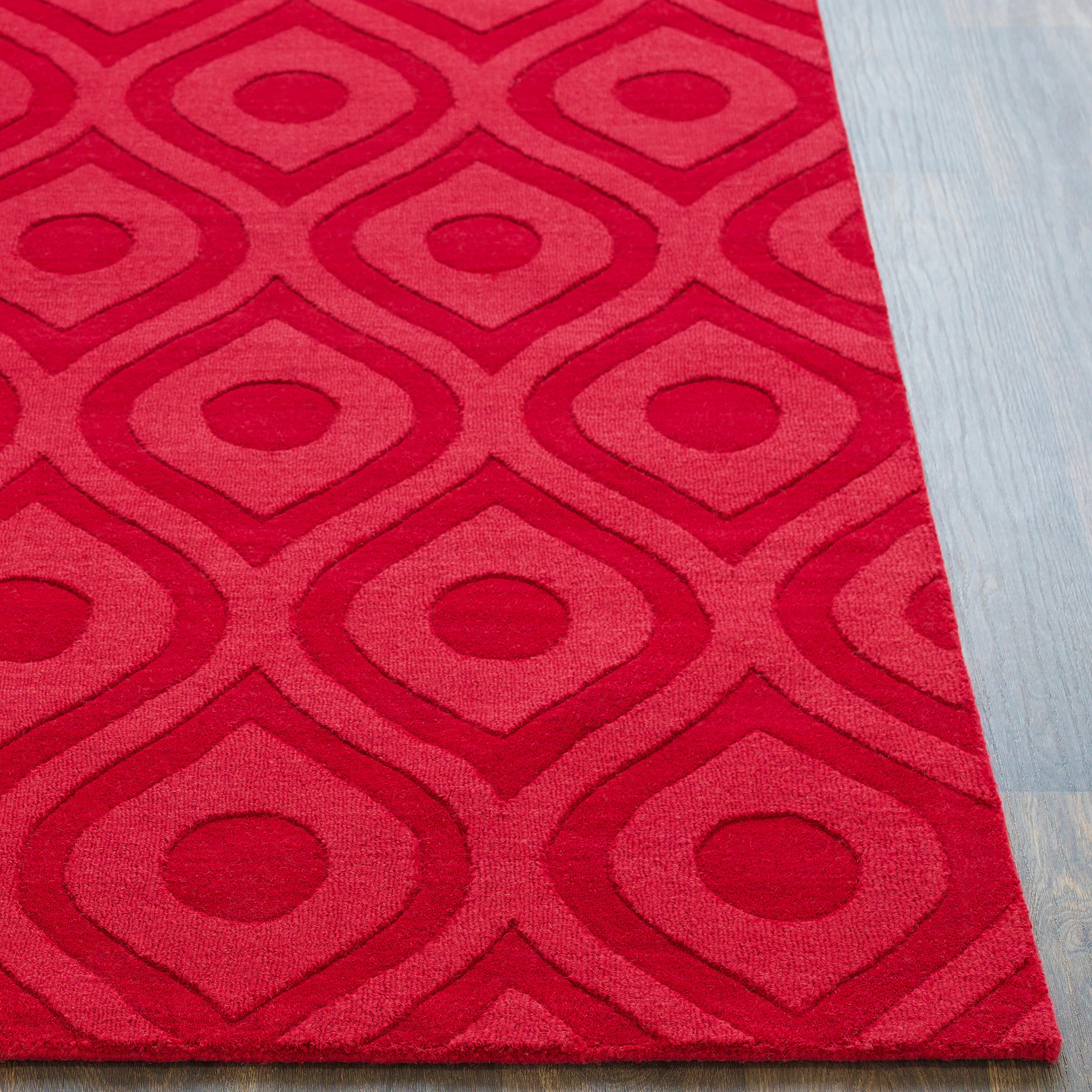 Surya Central Park Solid Red AWHP-4001 Area Rug
