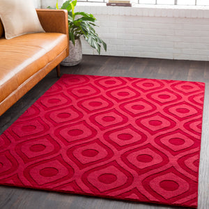 Surya Central Park Solid Red AWHP-4001 Area Rug