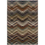 Oriental Weavers Adrienne Grey/Multi Geometric 4205C Area Rug
