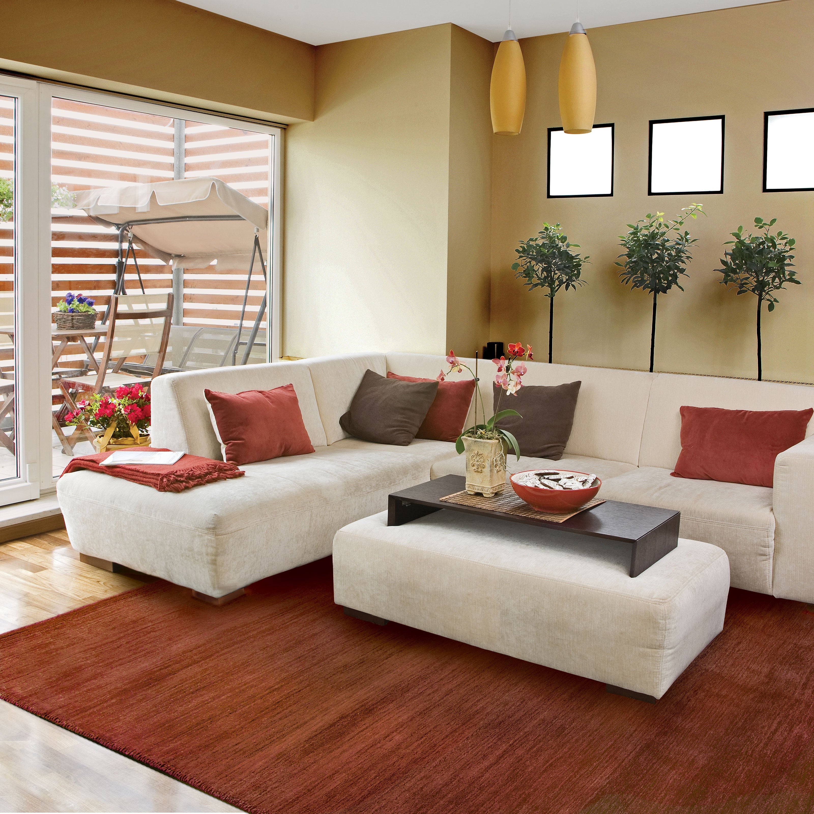 Oriental Weavers Aniston Red Solid 27103 Area Rug