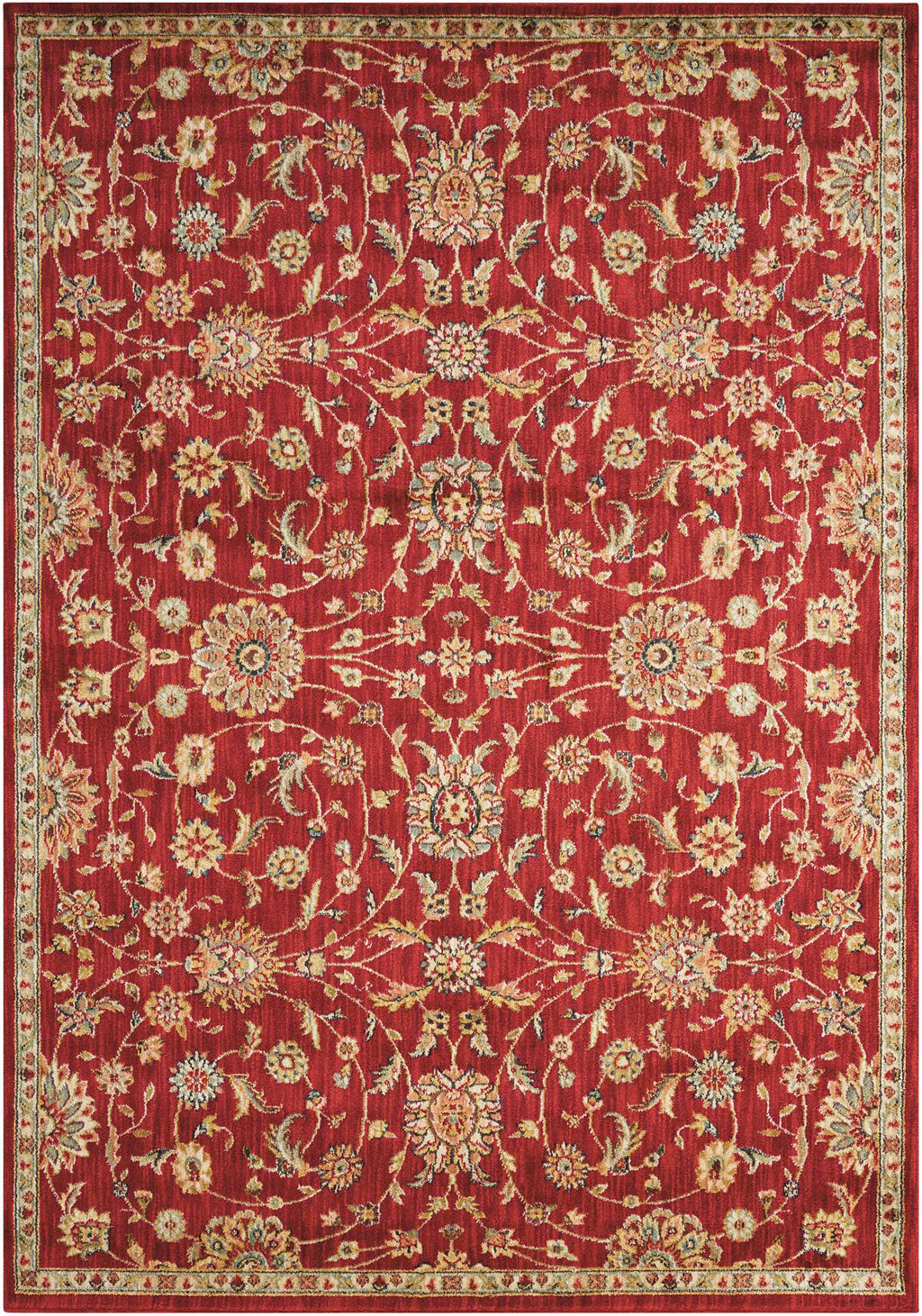 Kathy Ireland Ancient Times Ancient Treasures Red Area Rug by Nourison