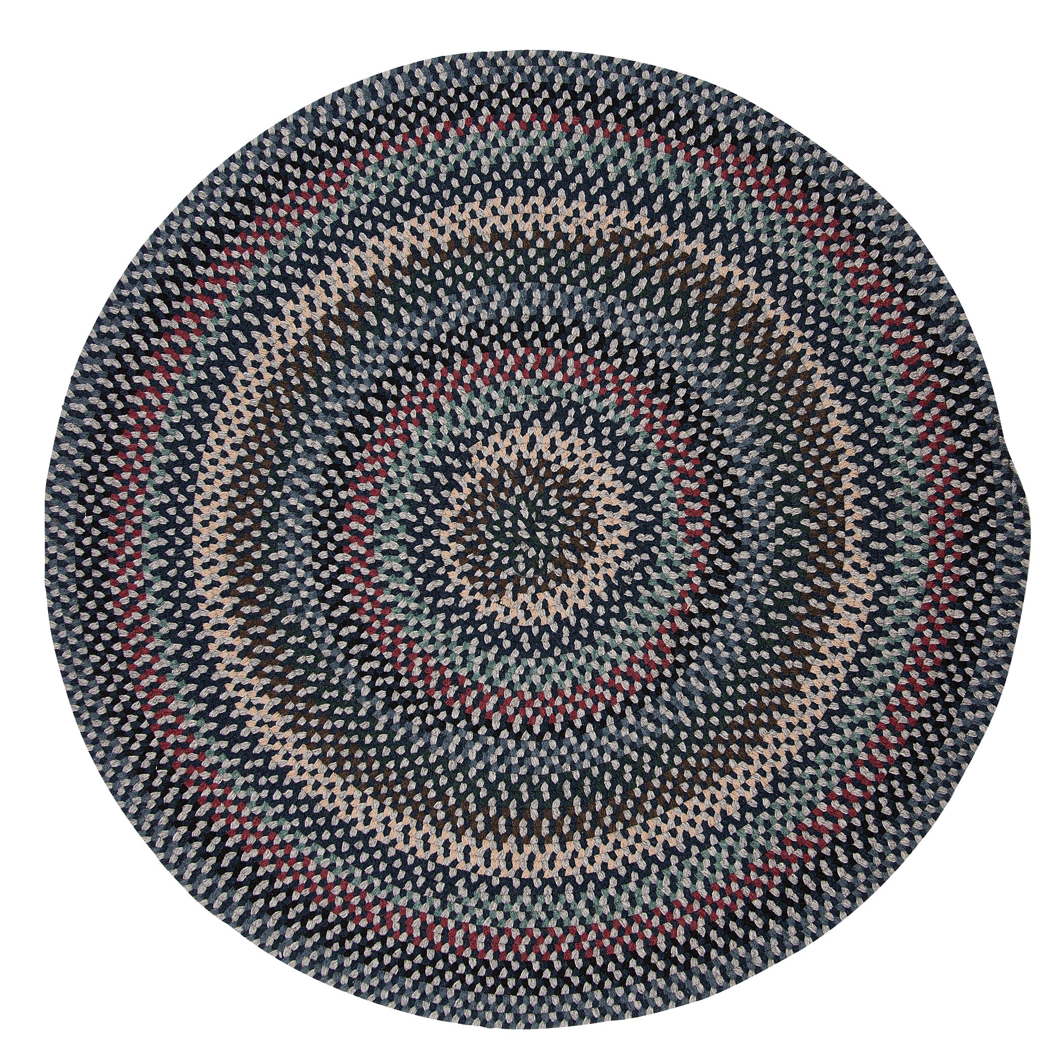 Colonial Mills Boston Common BC52 Winter Blues Traditional Area Rug