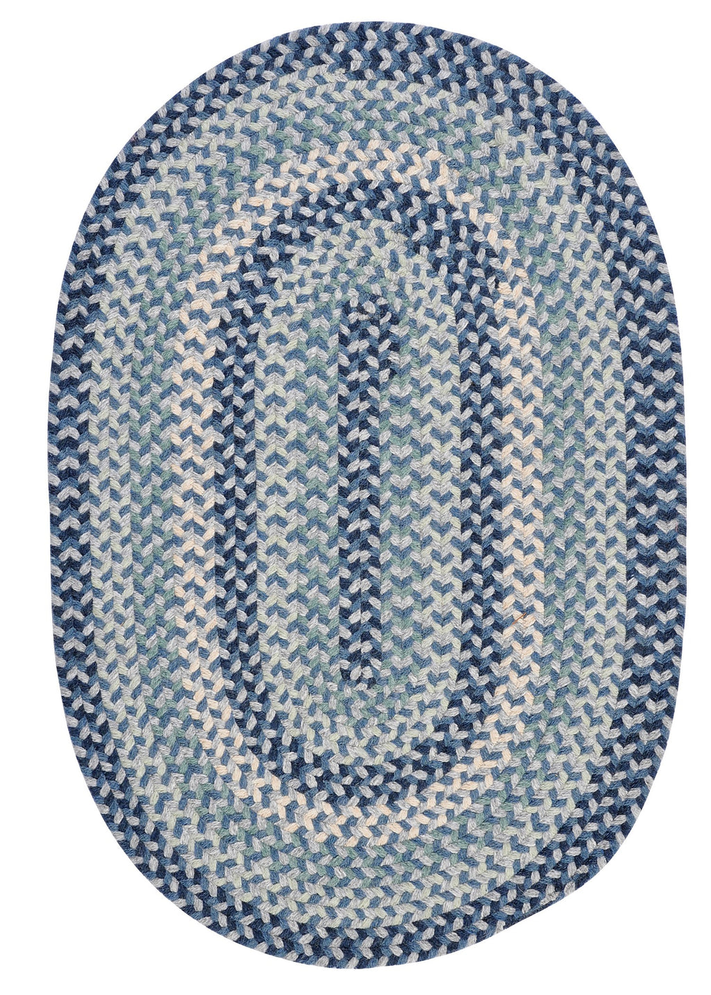 Colonial Mills Boston Common BC53 Capeside Blue Traditional Area Rug