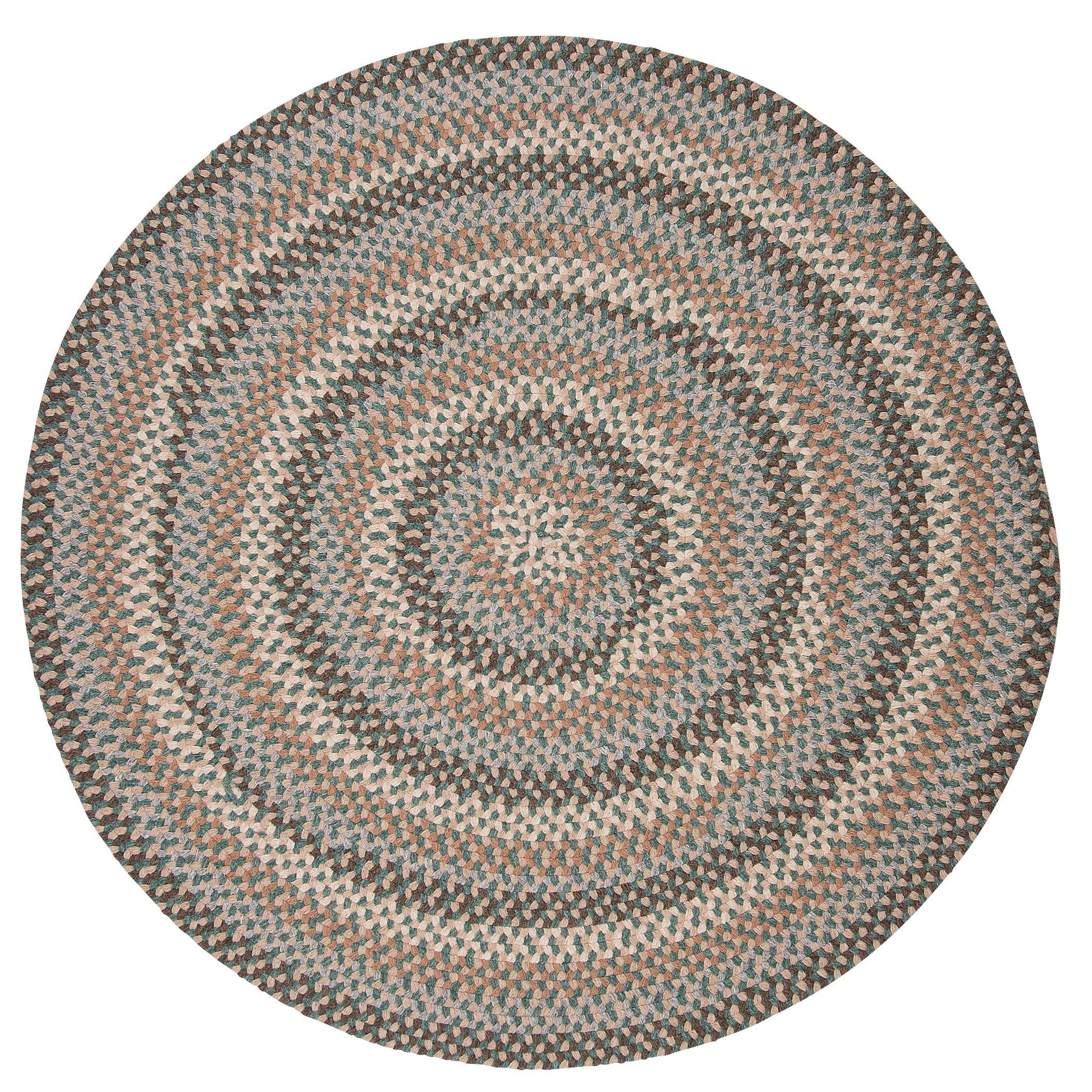 Colonial Mills Boston Common BC54 Driftwood Teal Traditional Area Rug