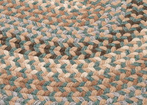 Colonial Mills Boston Common BC54 Driftwood Teal Traditional Area Rug