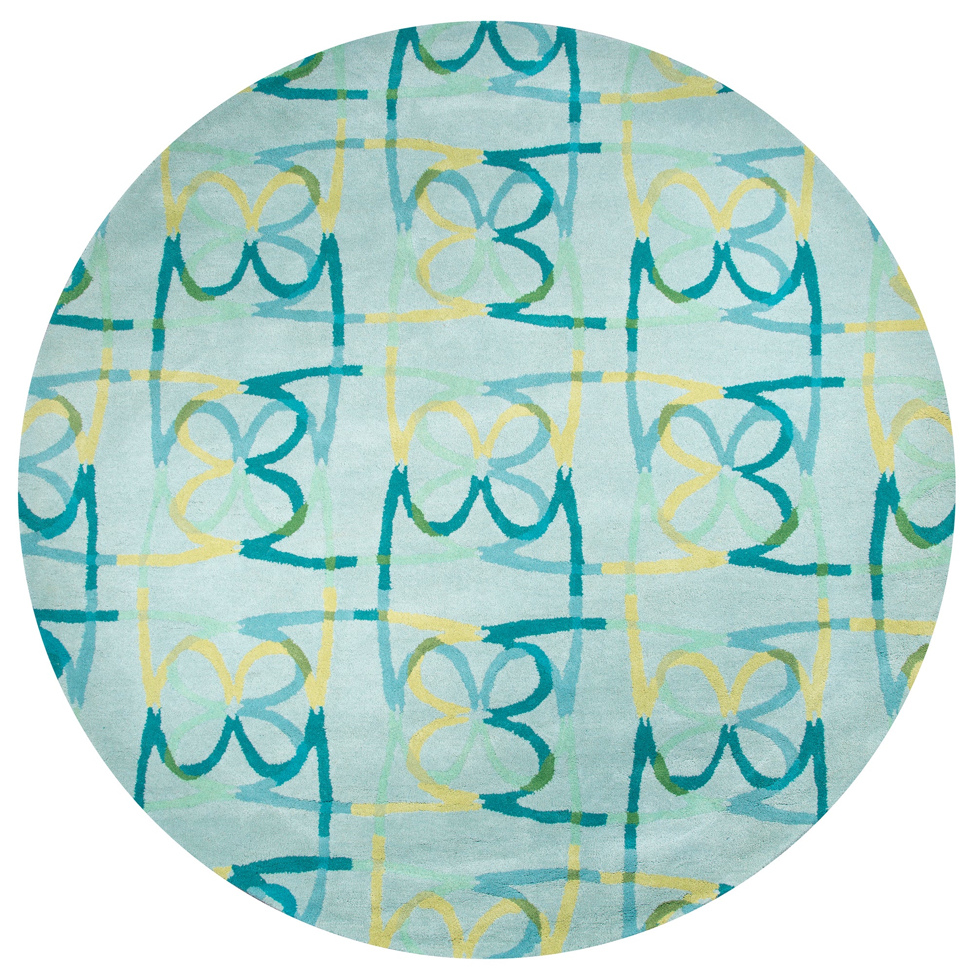 Rizzy Home Bradberry Downs BD8593 Blue Abstract Area Rug