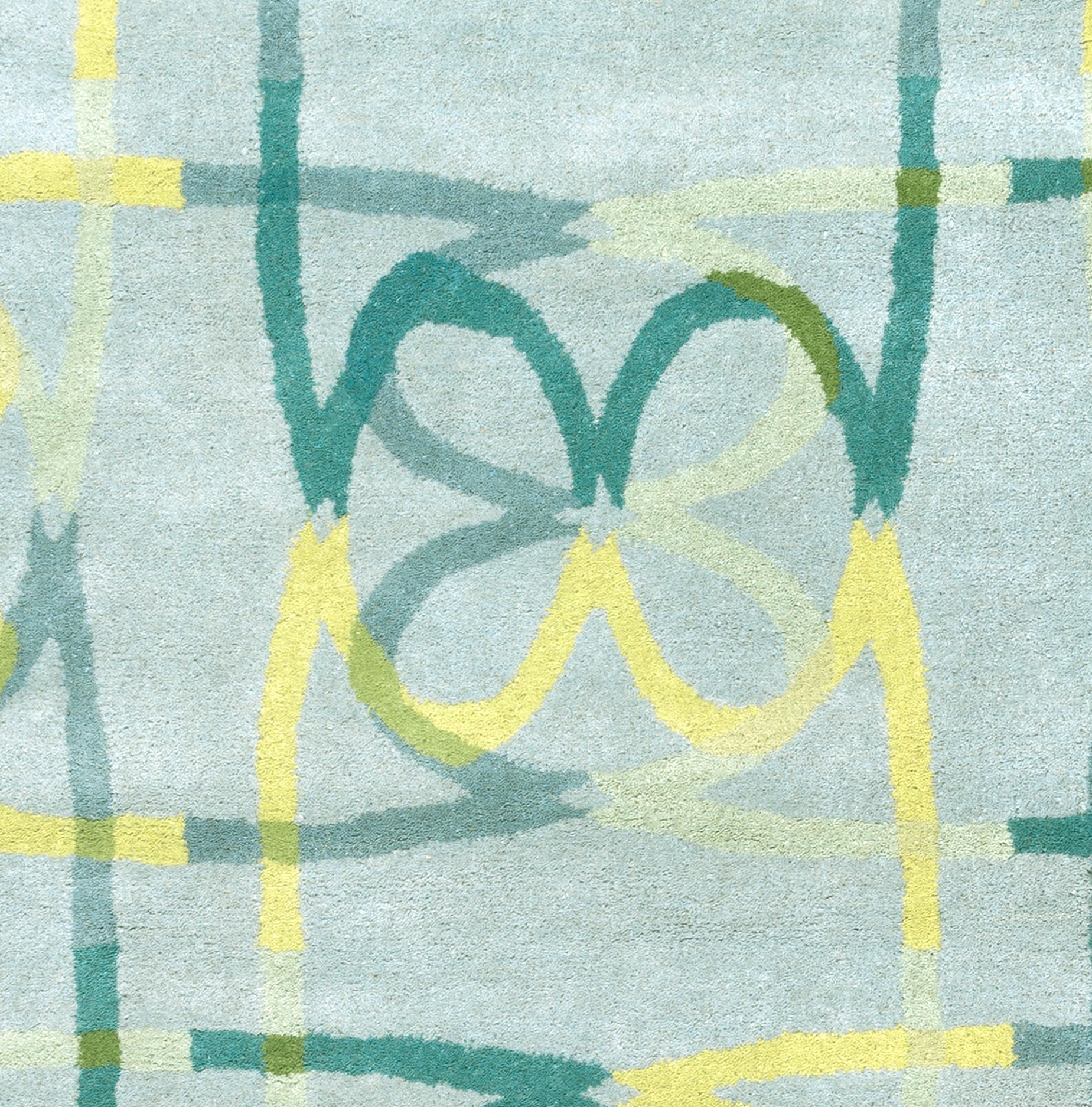 Rizzy Home Bradberry Downs BD8593 Blue Abstract Area Rug